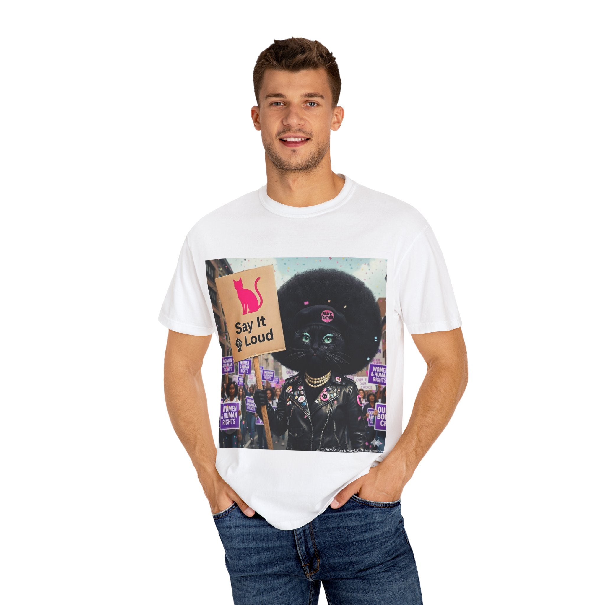 T-Shirt Black Panther Angela Davis
