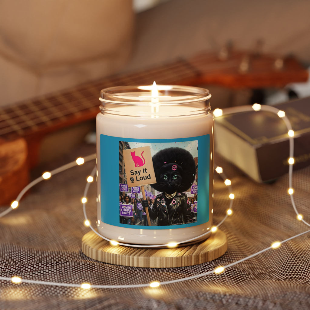 Soy Candle - Black Panther Angela Davis