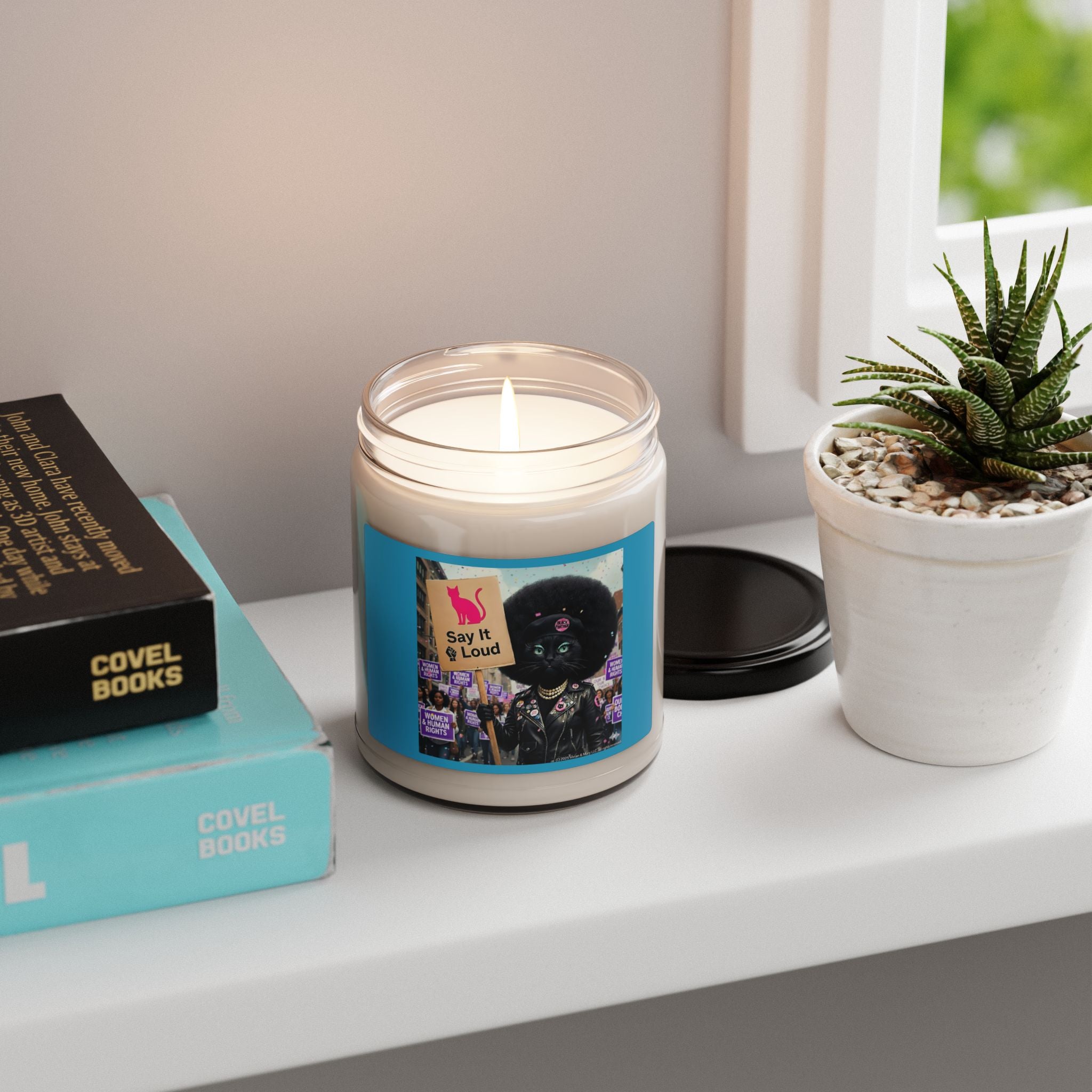 Soy Candle - Black Panther Angela Davis