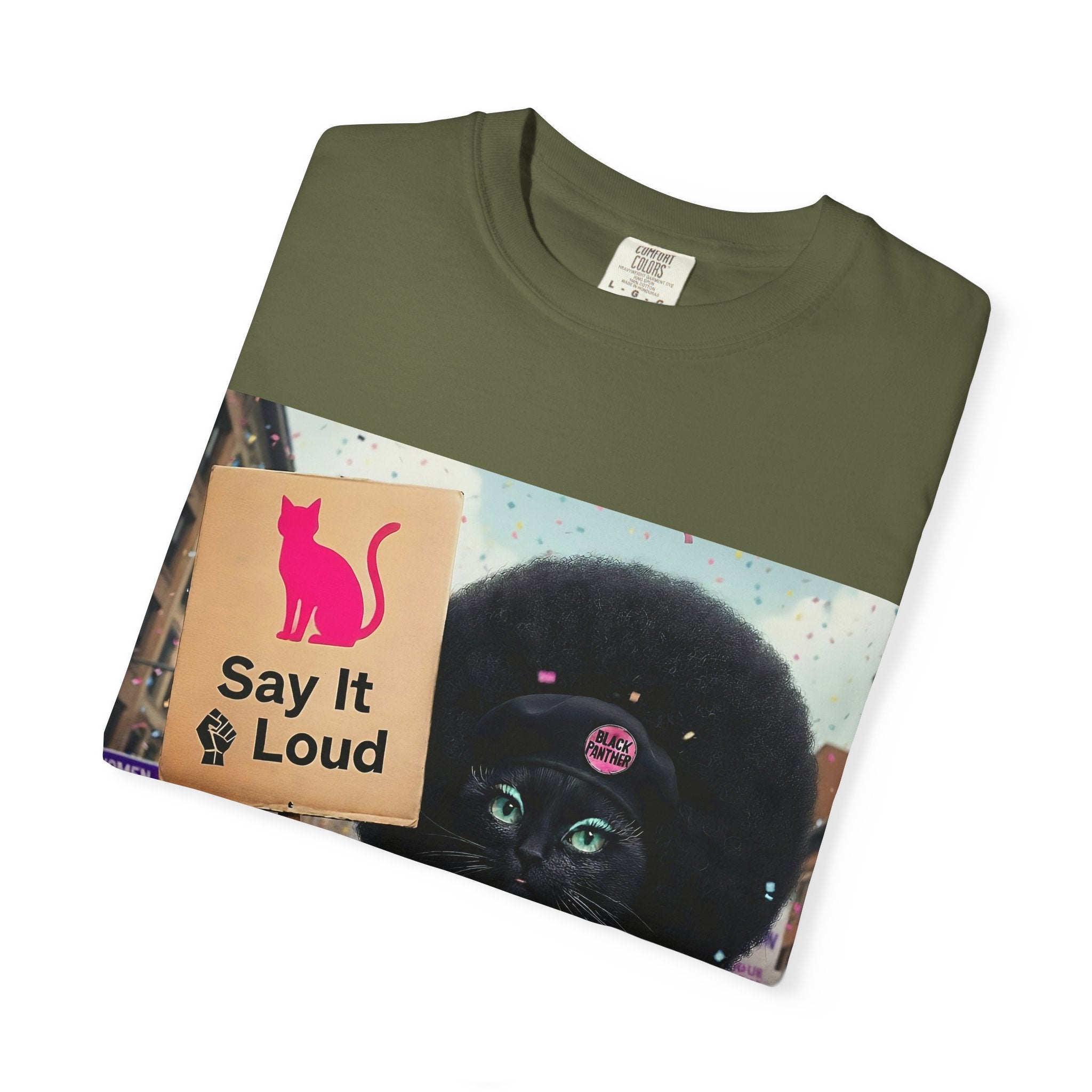 T-Shirt Black Panther Angela Davis