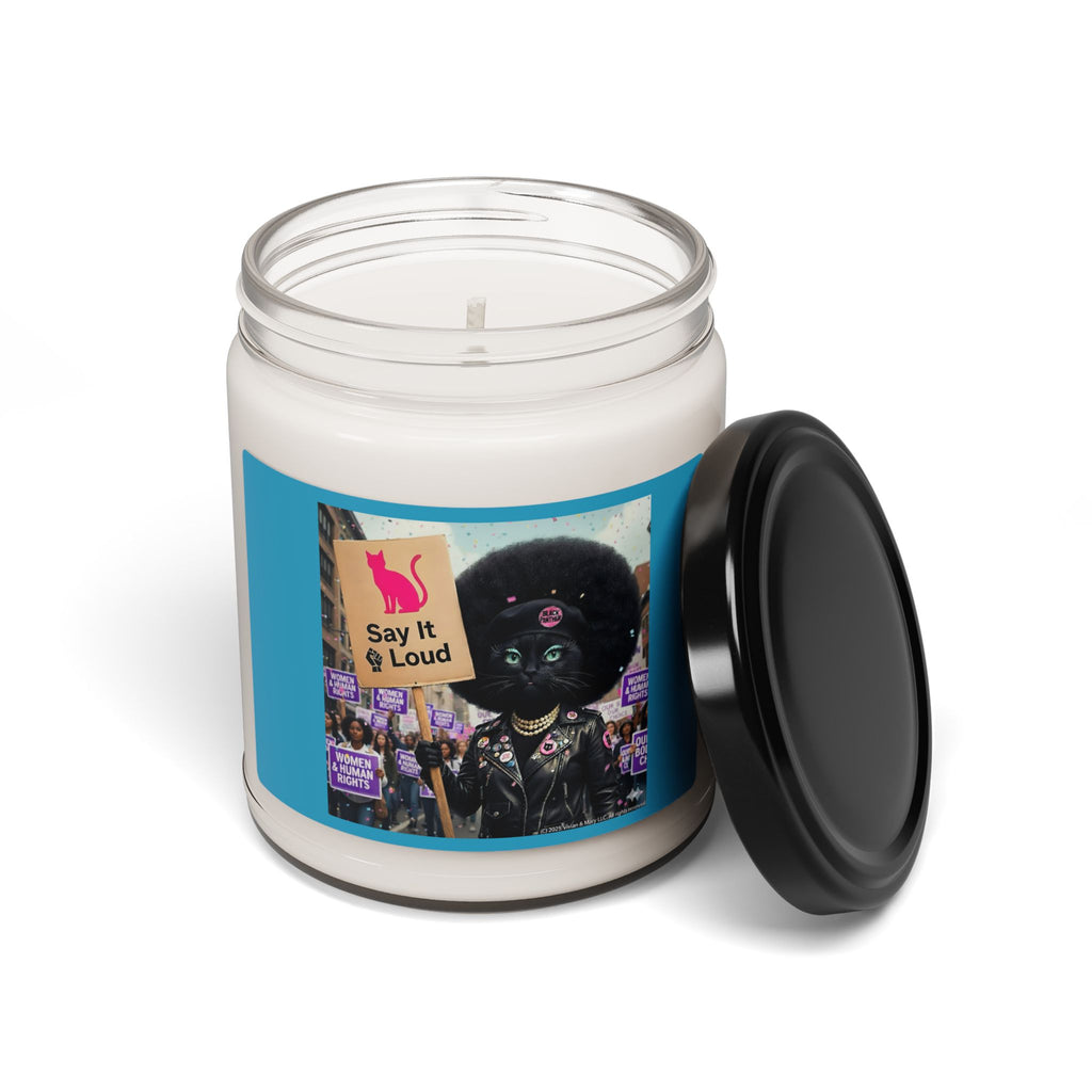 Soy Candle - Black Panther Angela Davis