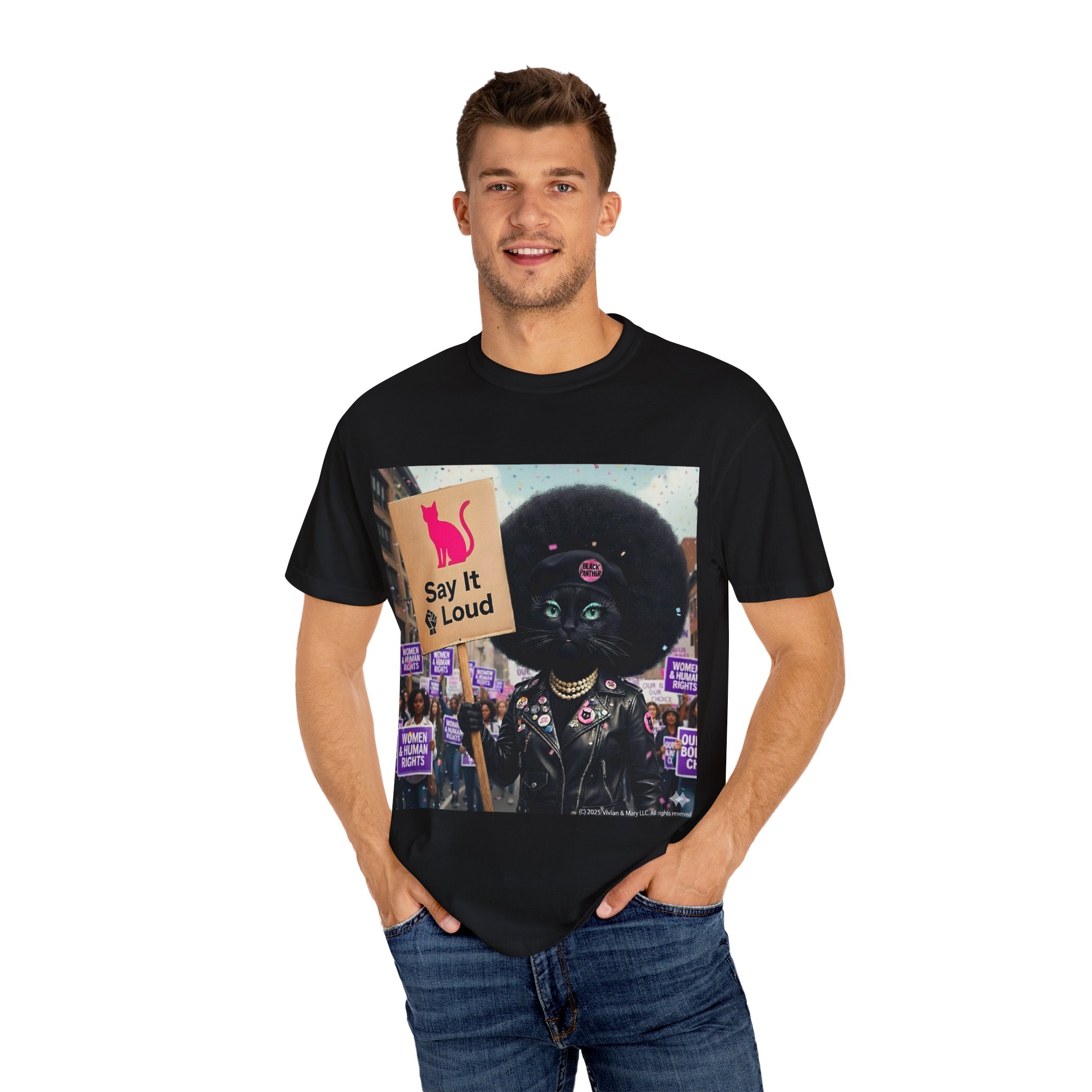 T-Shirt Black Panther Angela Davis