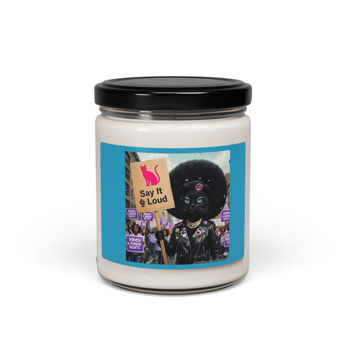 Soy Candle - Black Panther Angela Davis