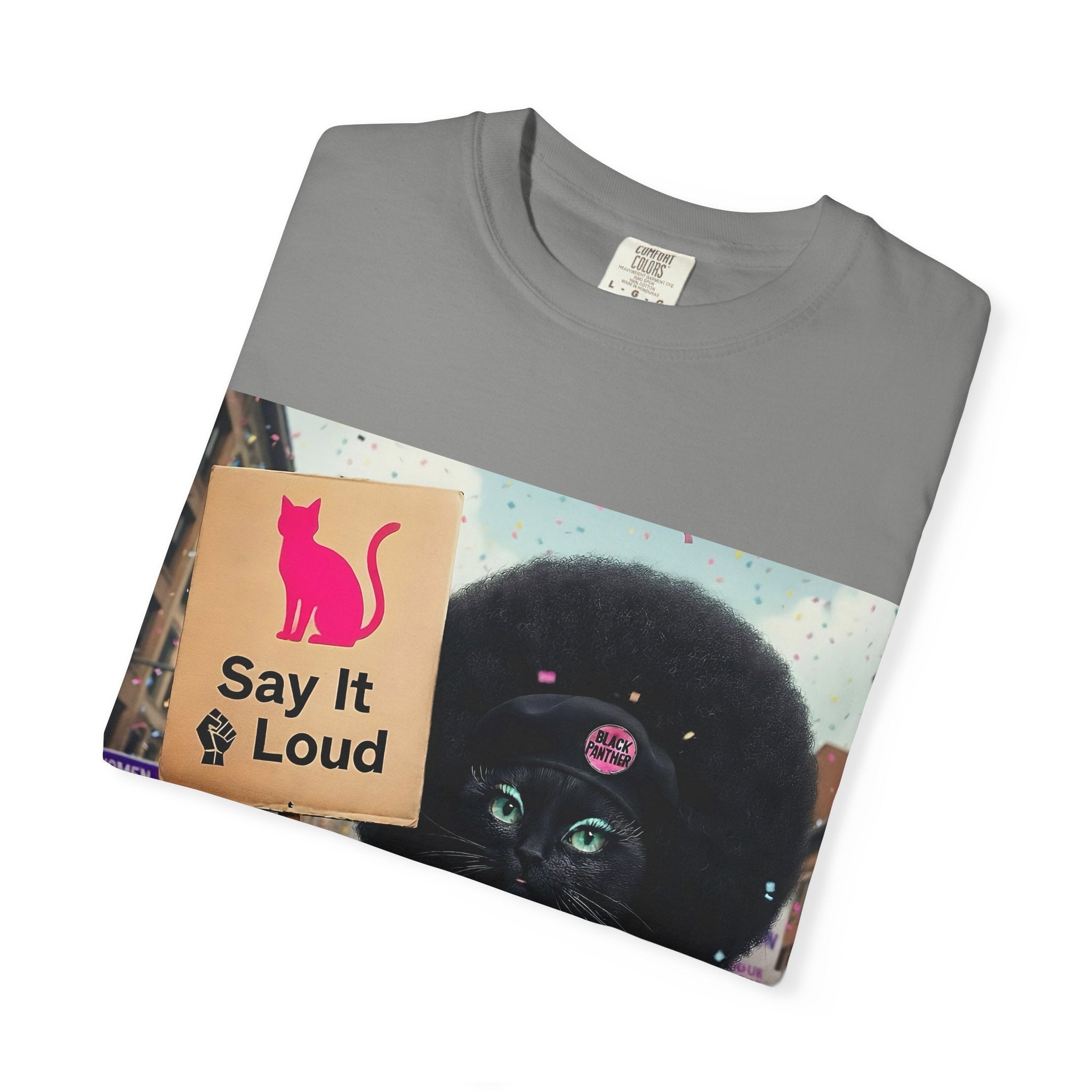 T-Shirt Black Panther Angela Davis