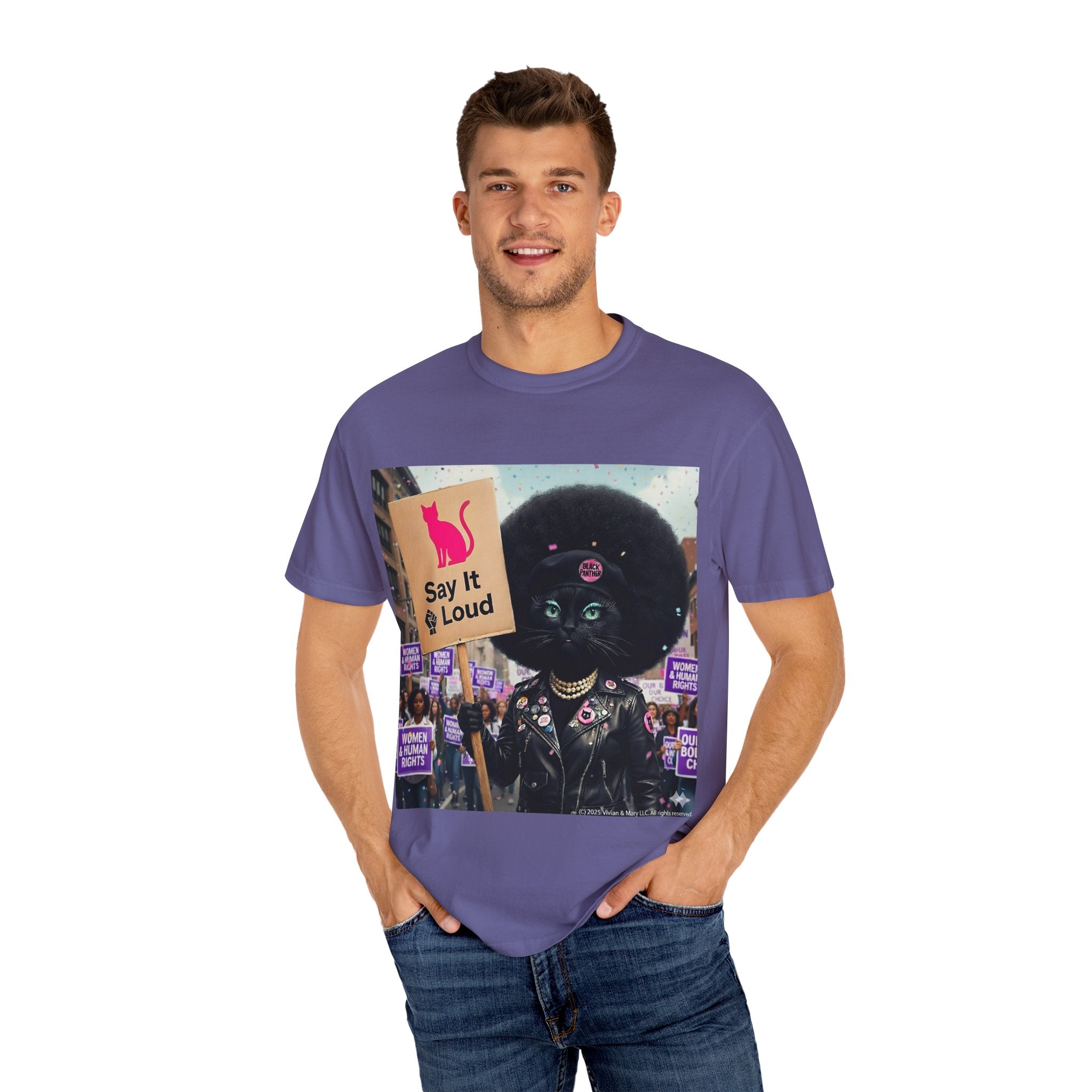 T-Shirt Black Panther Angela Davis