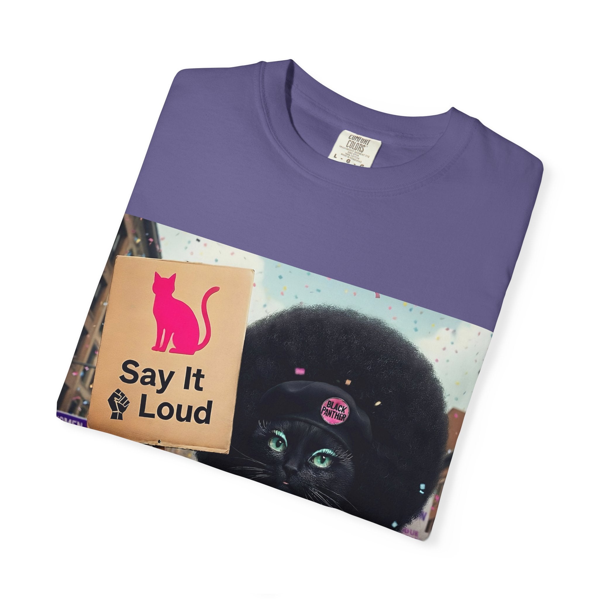 T-Shirt Black Panther Angela Davis