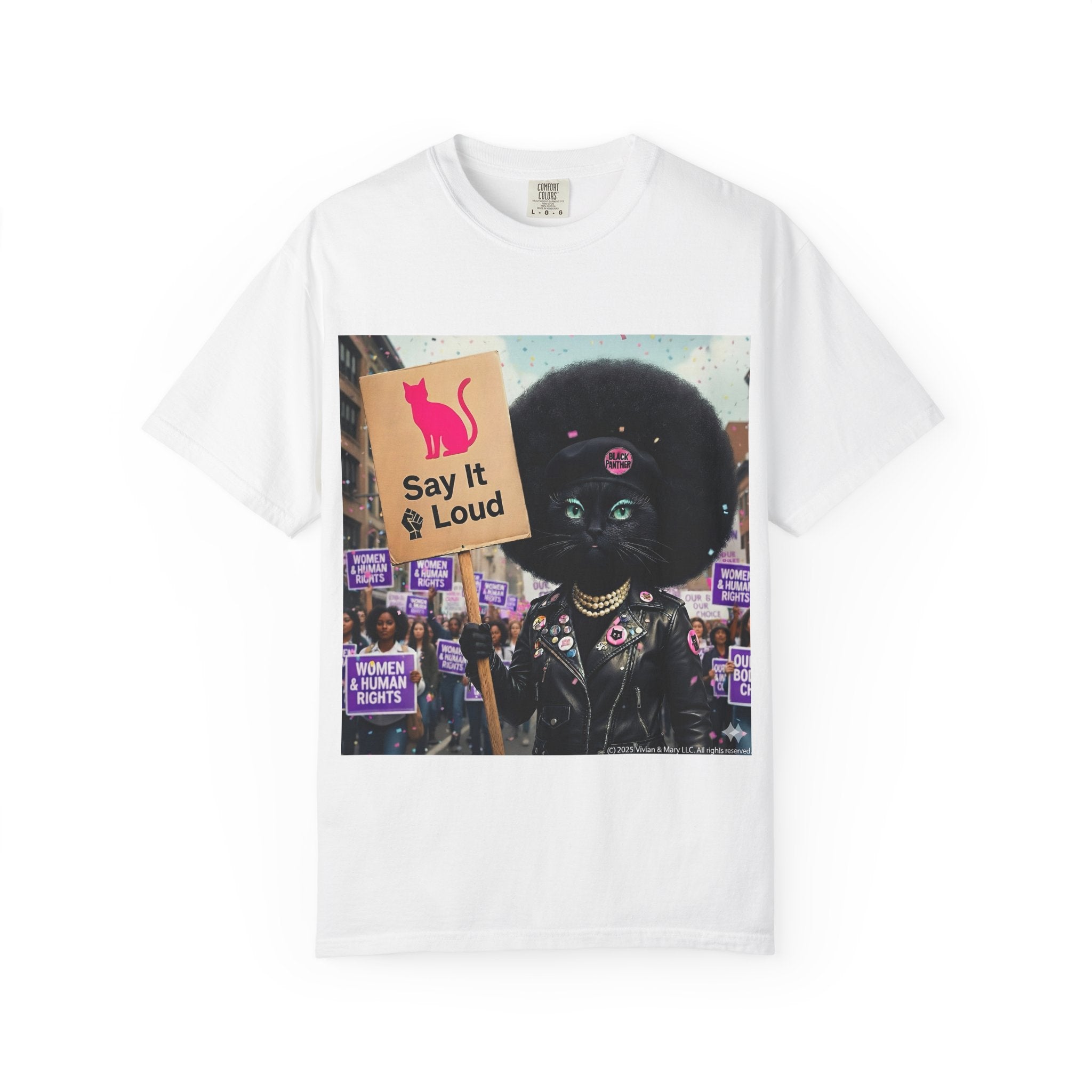 T-Shirt Black Panther Angela Davis