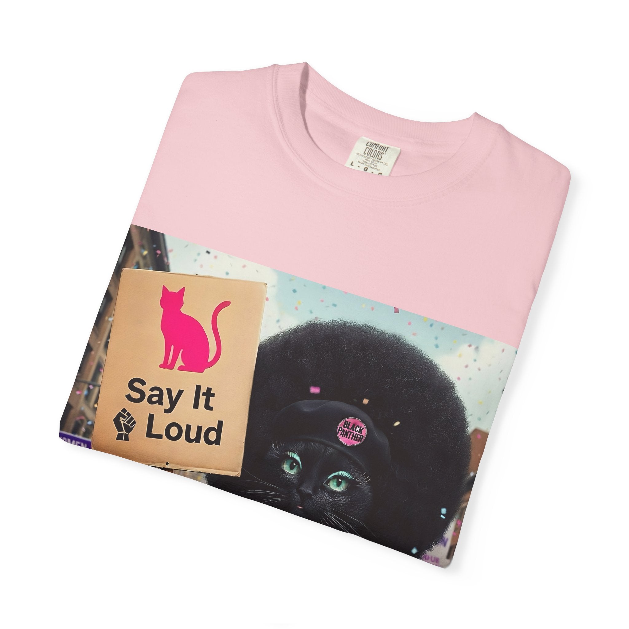 T-Shirt Black Panther Angela Davis