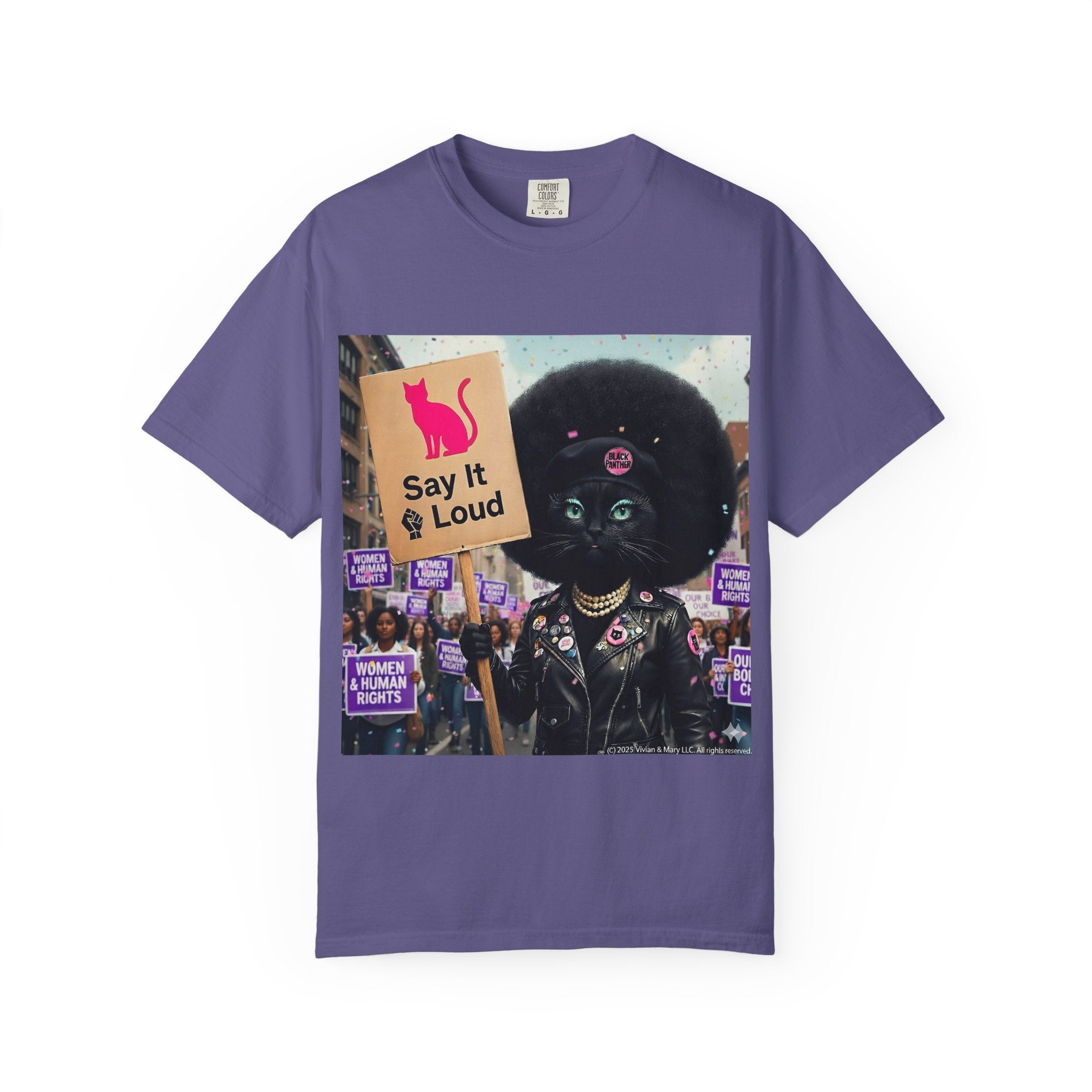 T-Shirt Black Panther Angela Davis