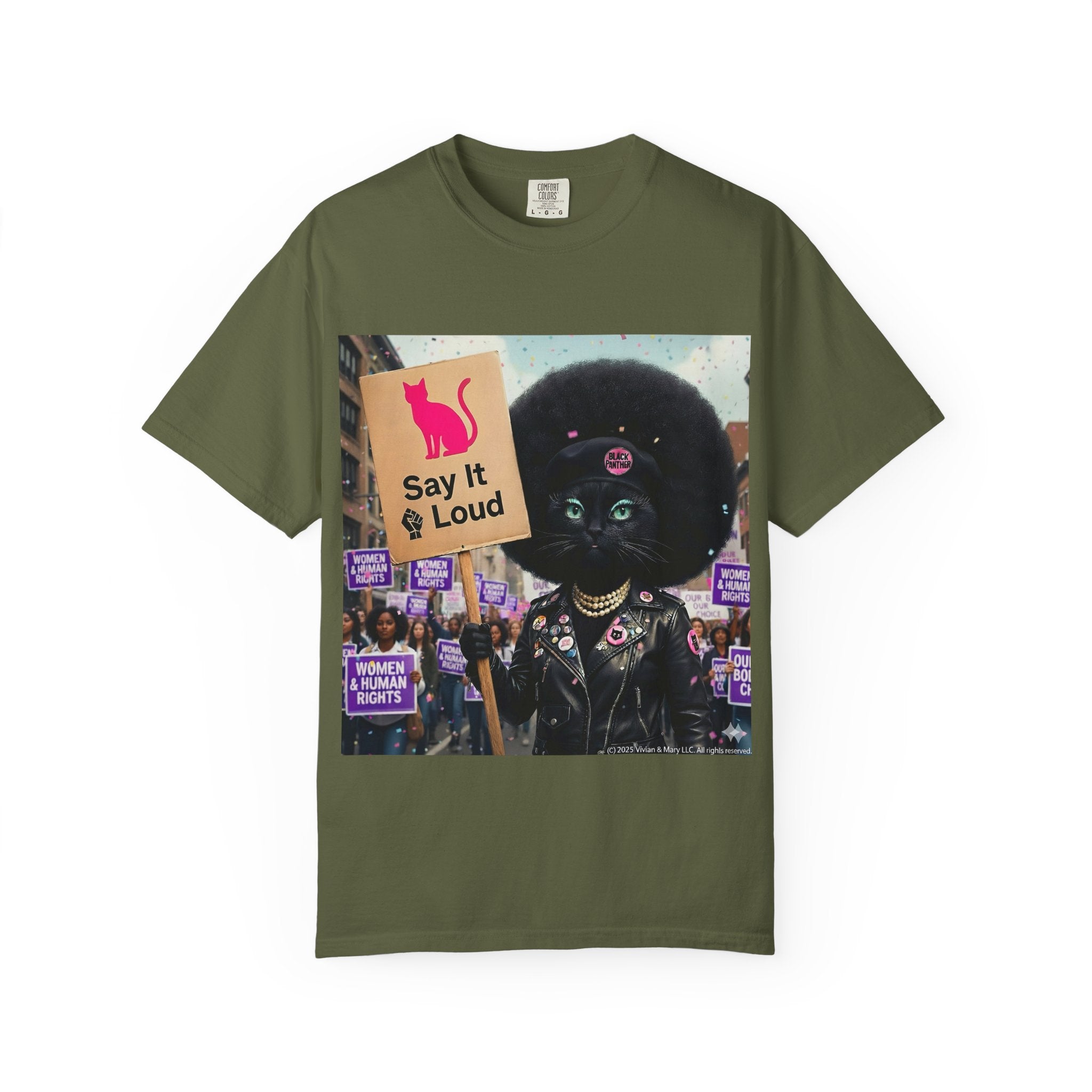 T-Shirt Black Panther Angela Davis