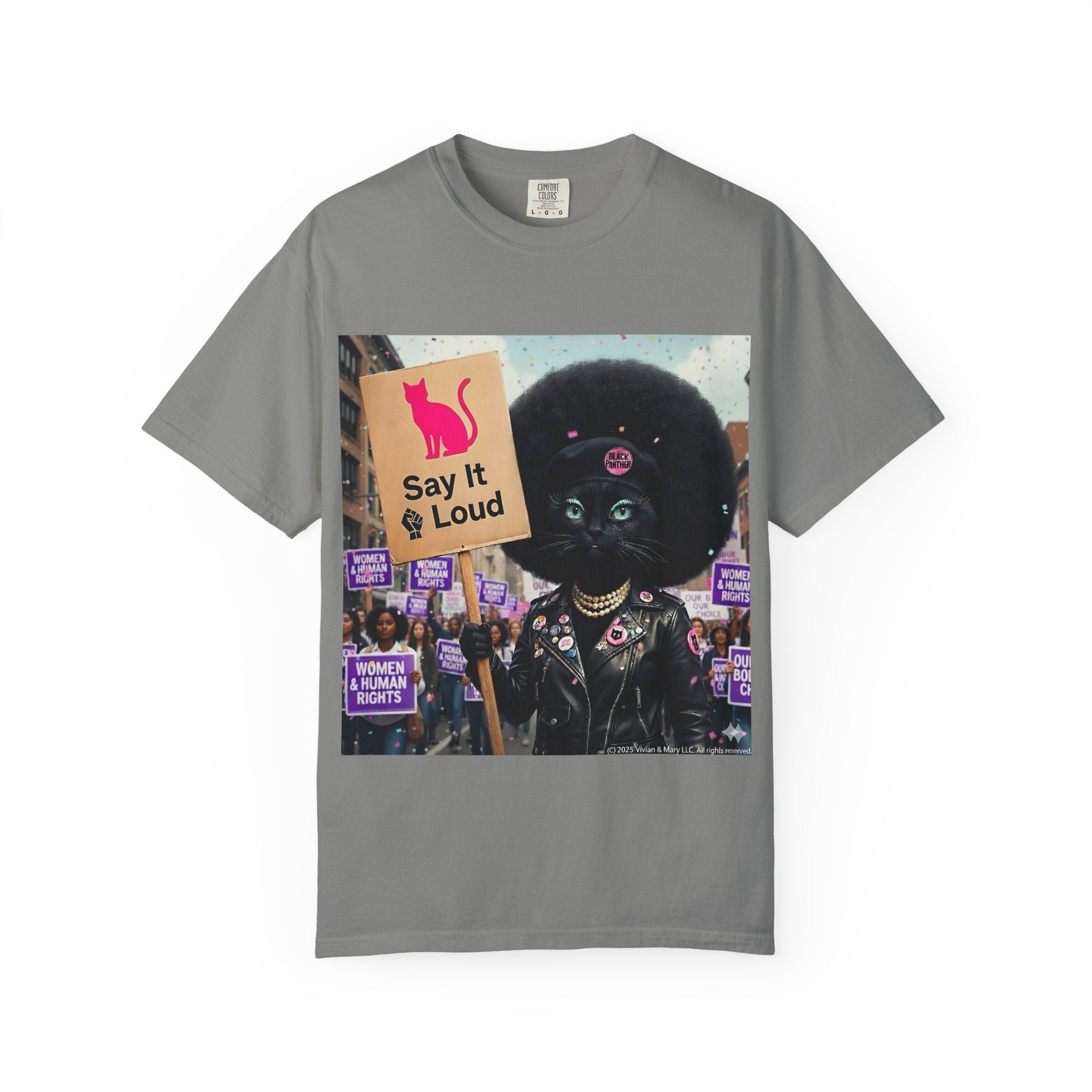 T-Shirt Black Panther Angela Davis