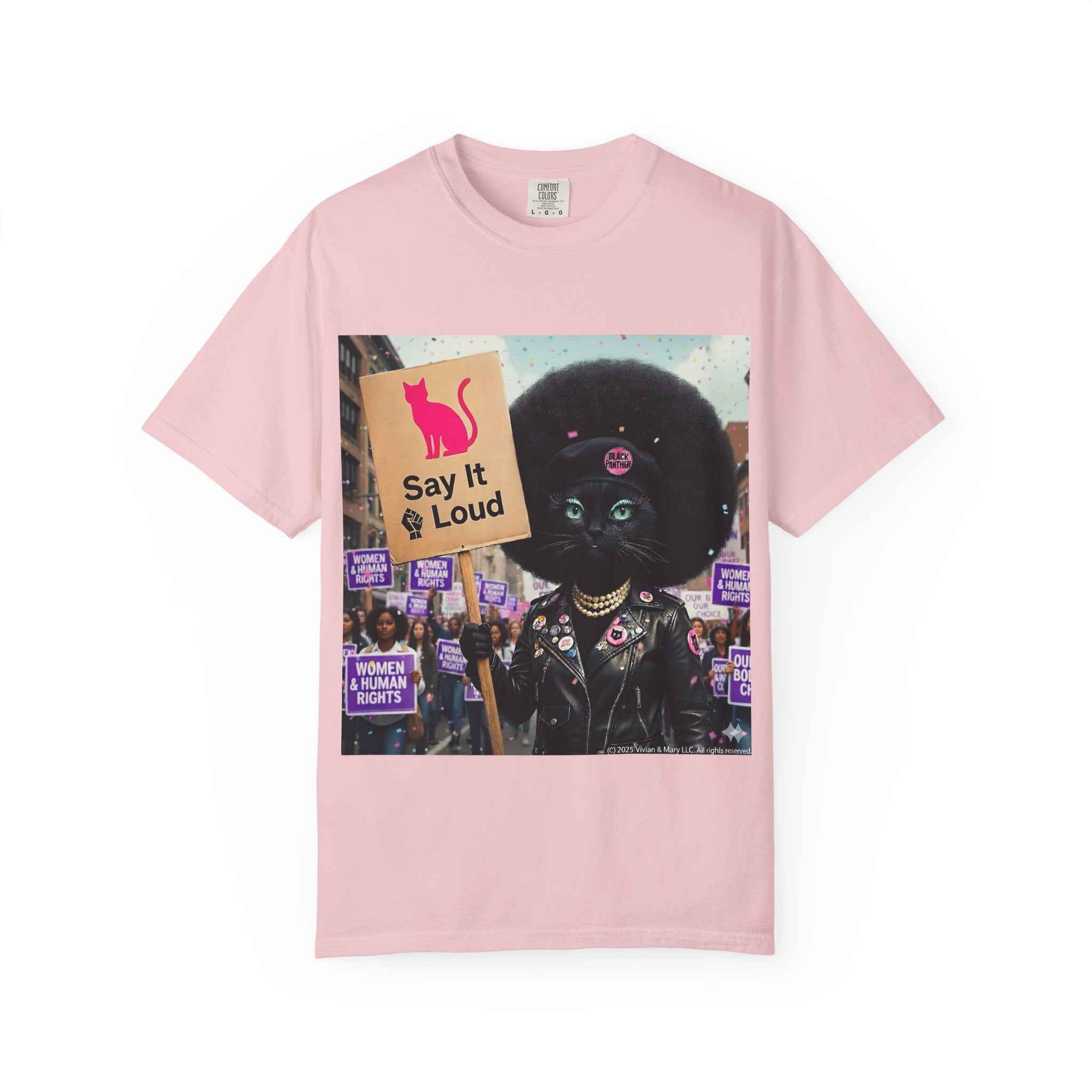 T-Shirt Black Panther Angela Davis